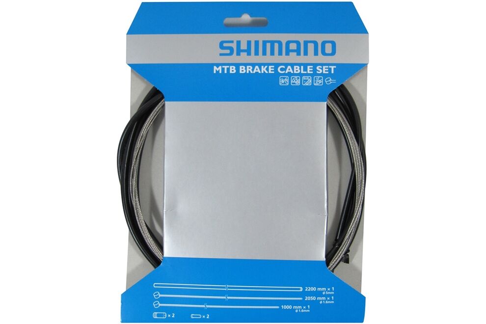 Shimano Bremszugset Edelstahl MTB - vit:bikes - Fahrrad - E-Bikes