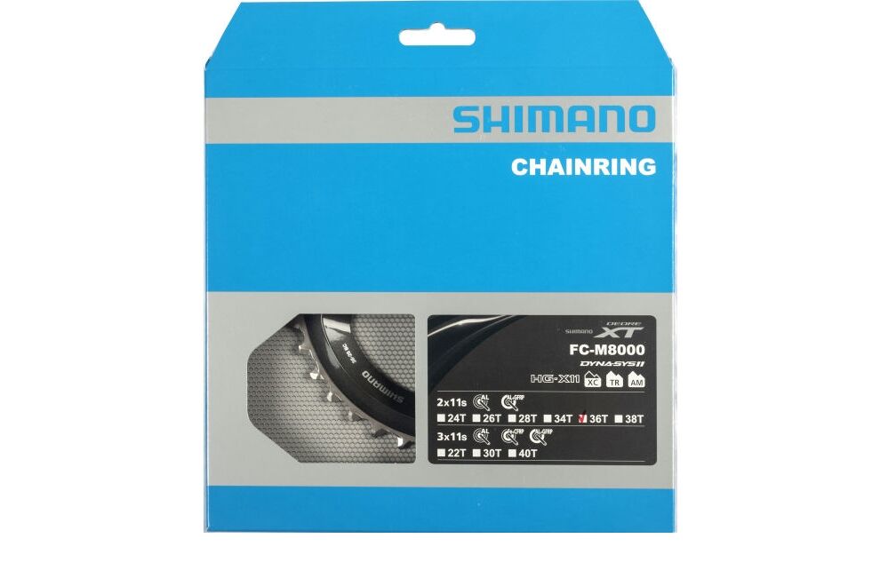 Shimano Kettenblatt DEORE XT FC-M8000 36 Zähne