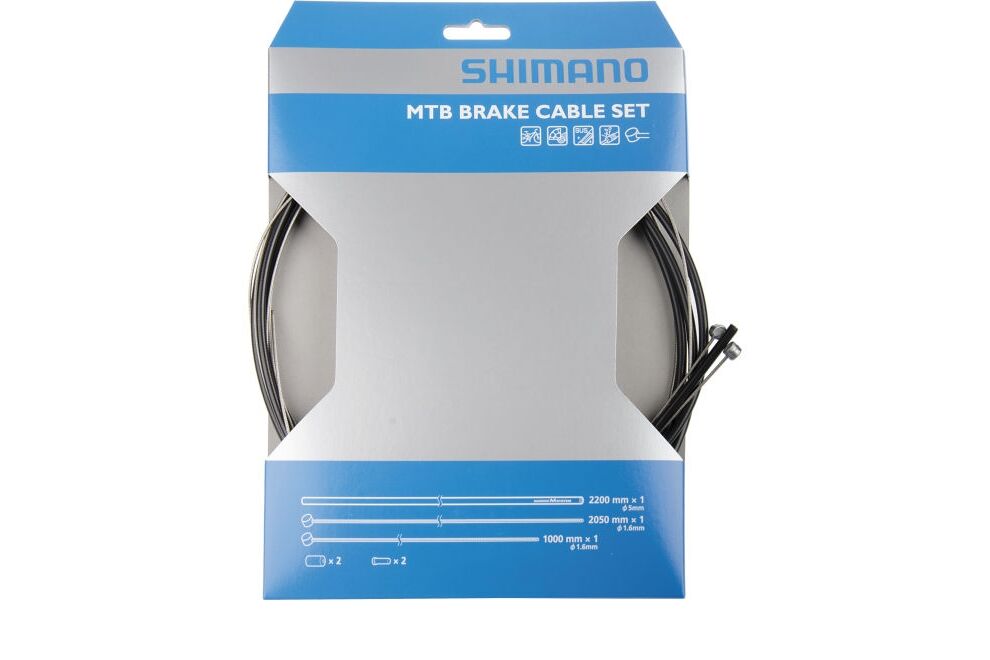 Shimano Bremszugset Edelstahl MTB - vit:bikes - Fahrrad - E-Bikes