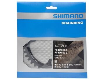 Shimano Kettenblatt GRX FC-RX810 40 Zähne Schwarz