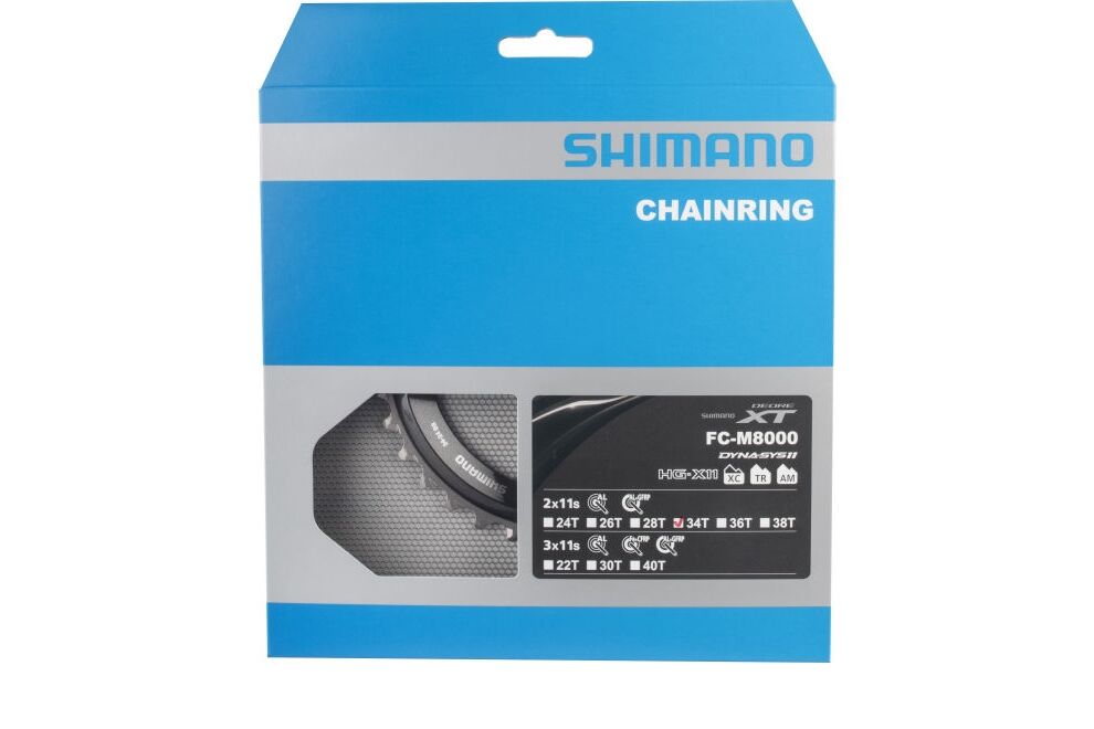 Shimano Kettenblatt DEORE XT FC-M8000 34 Zähne