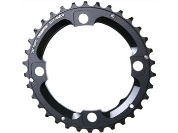 SRAM Kettenblatt 34 Z. 2X10 LK 104 SCHWARZ LONG PIN
